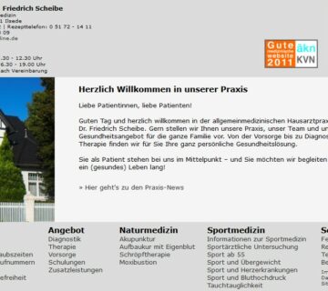 website scheibe 2011